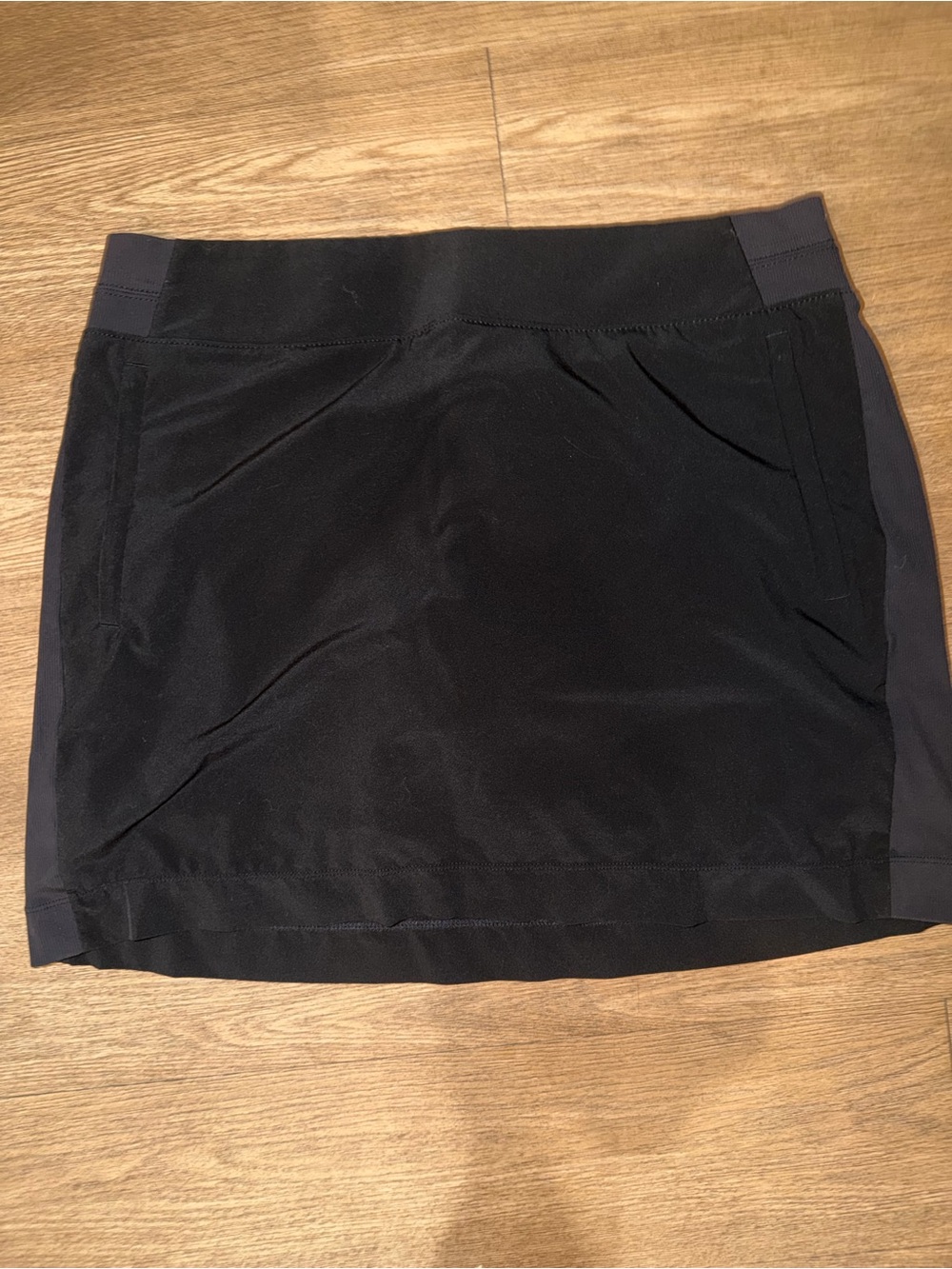 Athleta Black Athletic Skort with Pockets